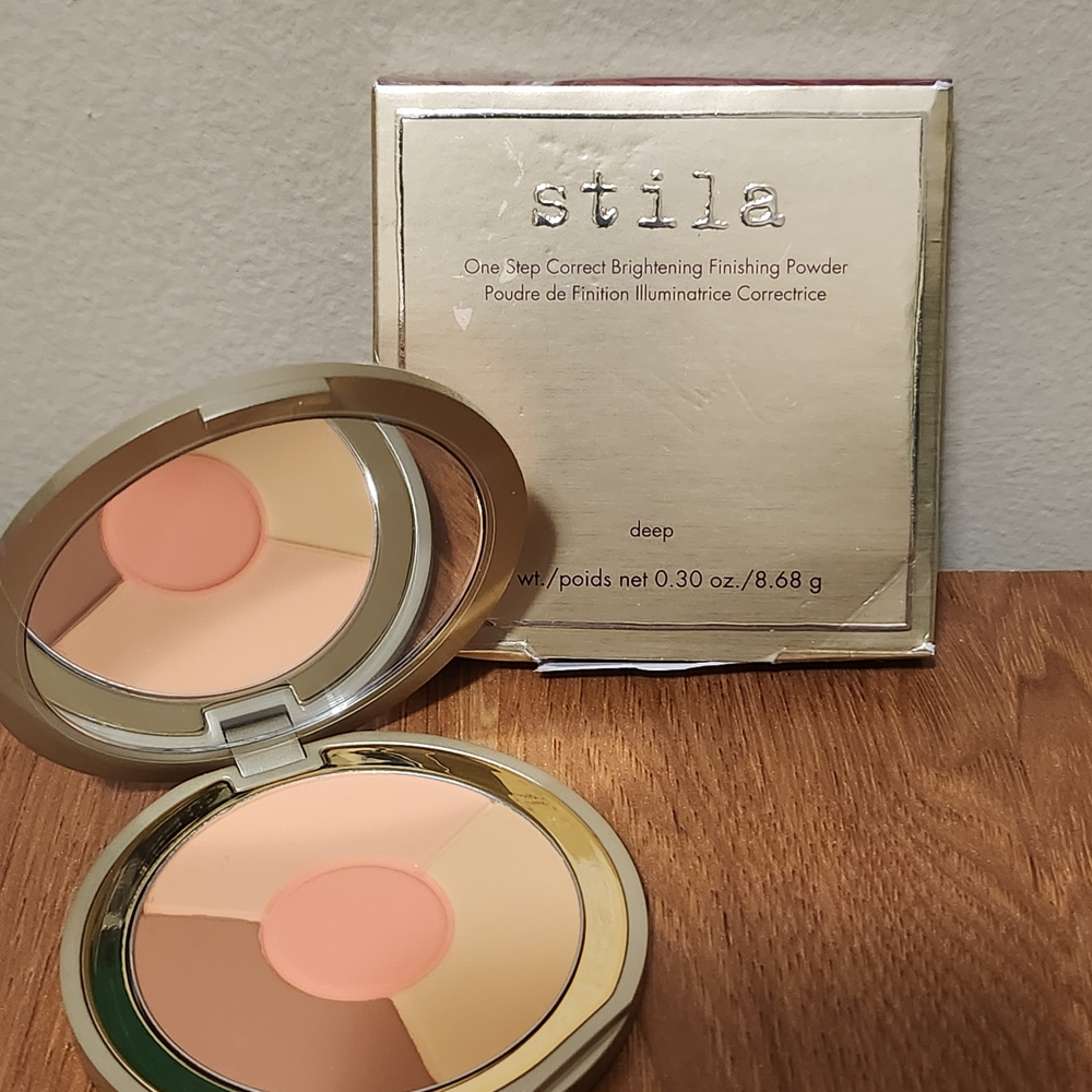 Stila One Step Correct Finishing Powder - Shade Deep